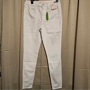 SO NWT White High Rise Jeggings Junior's Size 11 / 30W